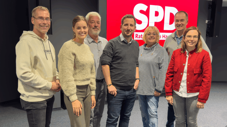 SPD-Fraktion mit komplettem Vorstand